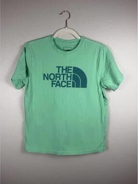 The North Face Women’s Medium Logo T-Shirt Green Short Sleeve Graphic Tee